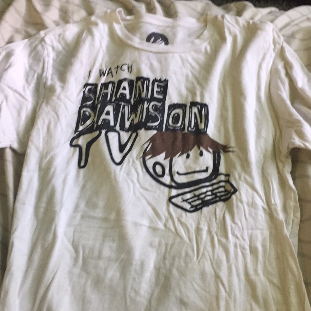 White Shane Dawson shirt
